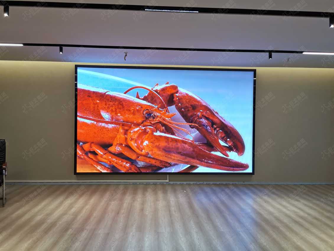 贵阳市花果园某项目室内全彩P2.5LED显示屏画质清晰